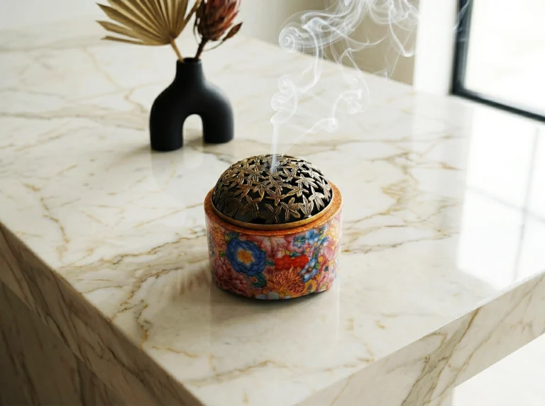 Hundred Blossoms — Coil Incense Burner